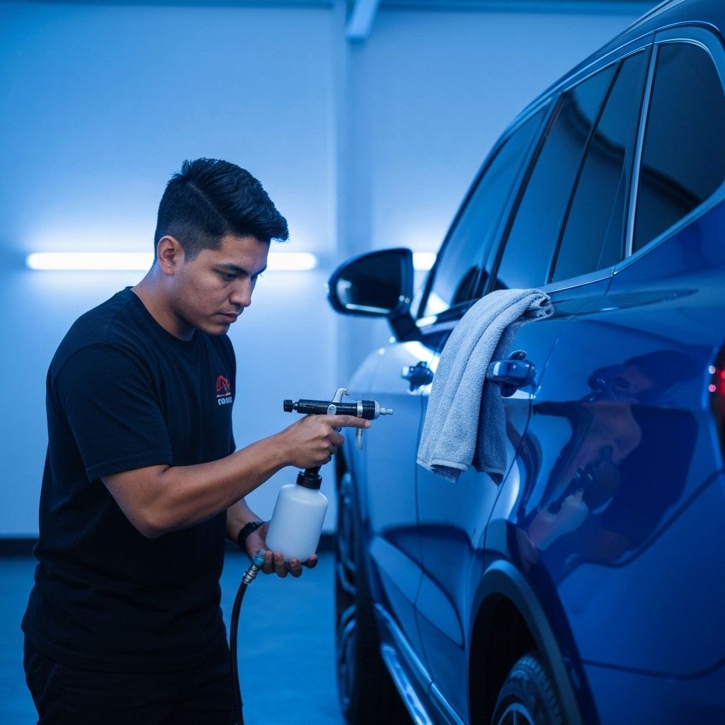 Ceramic coating bay